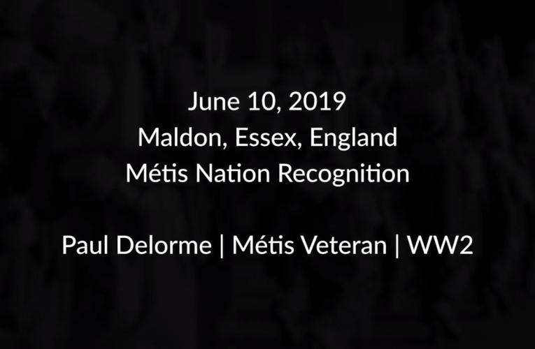 Paul DeLorme – Métis Veteran – WWII​
