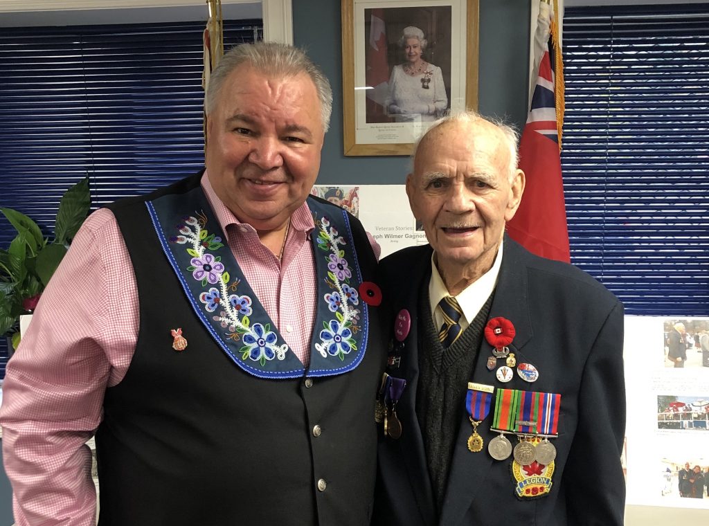 Métis Nation Honours Second World War Veteran in Port Hope